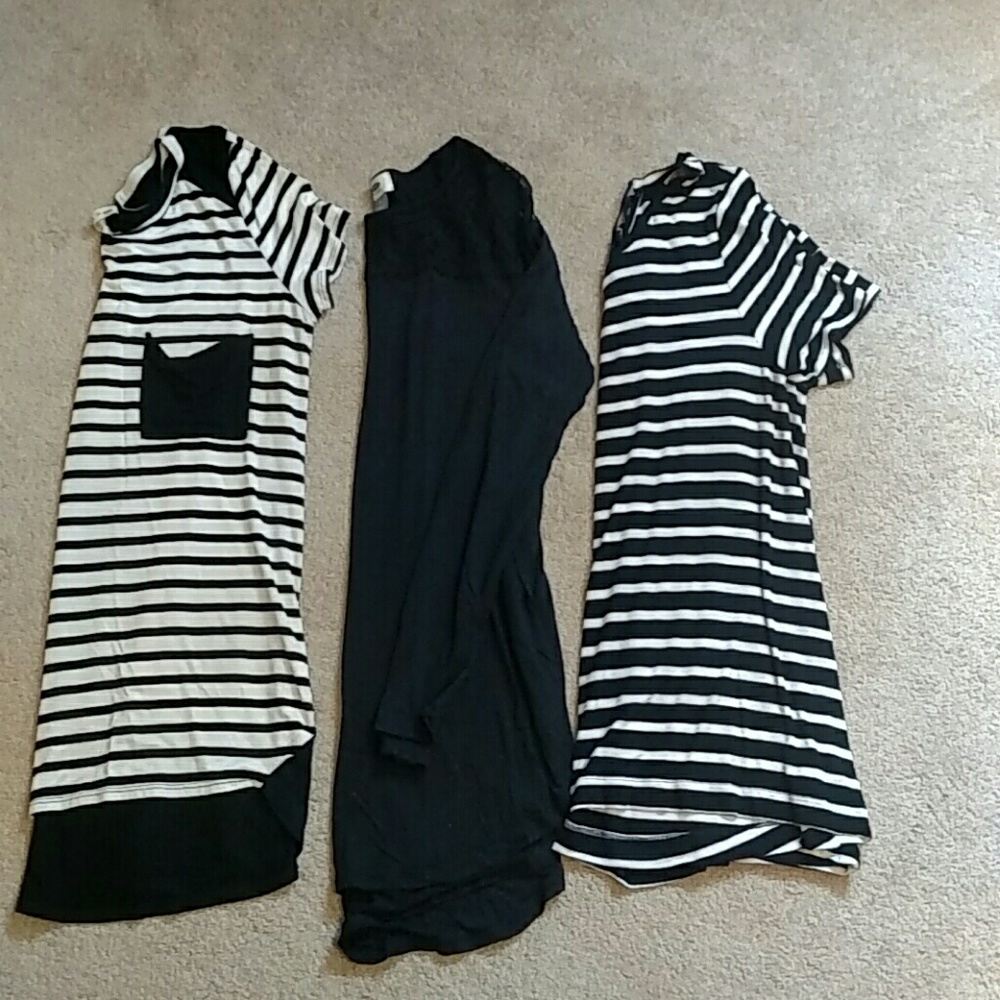 Black and White shirt combo